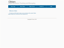 Tablet Screenshot of obtam.com